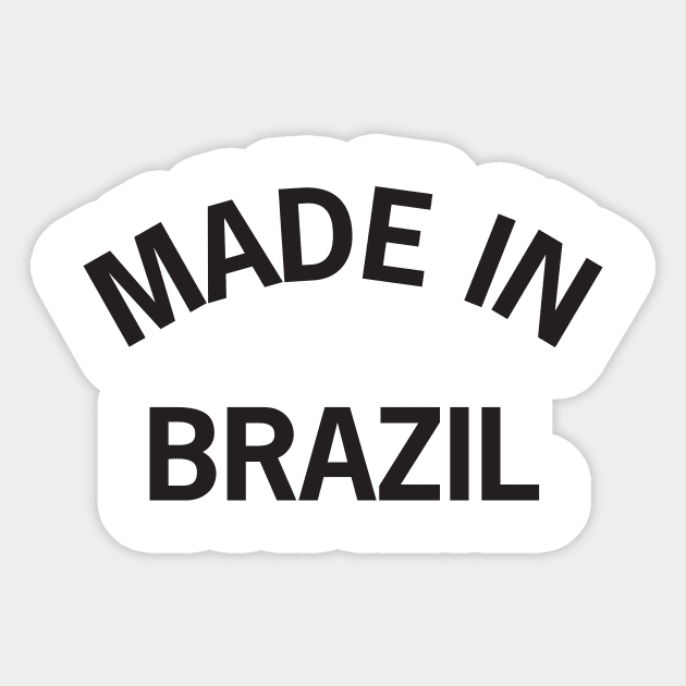 Made in Brazil Sticker by elskepress